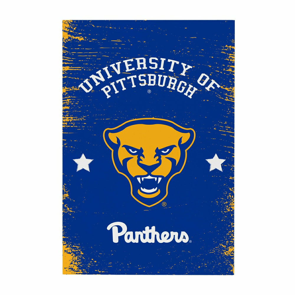 University of Pittsburgh Wood Wall Sign, 16x24