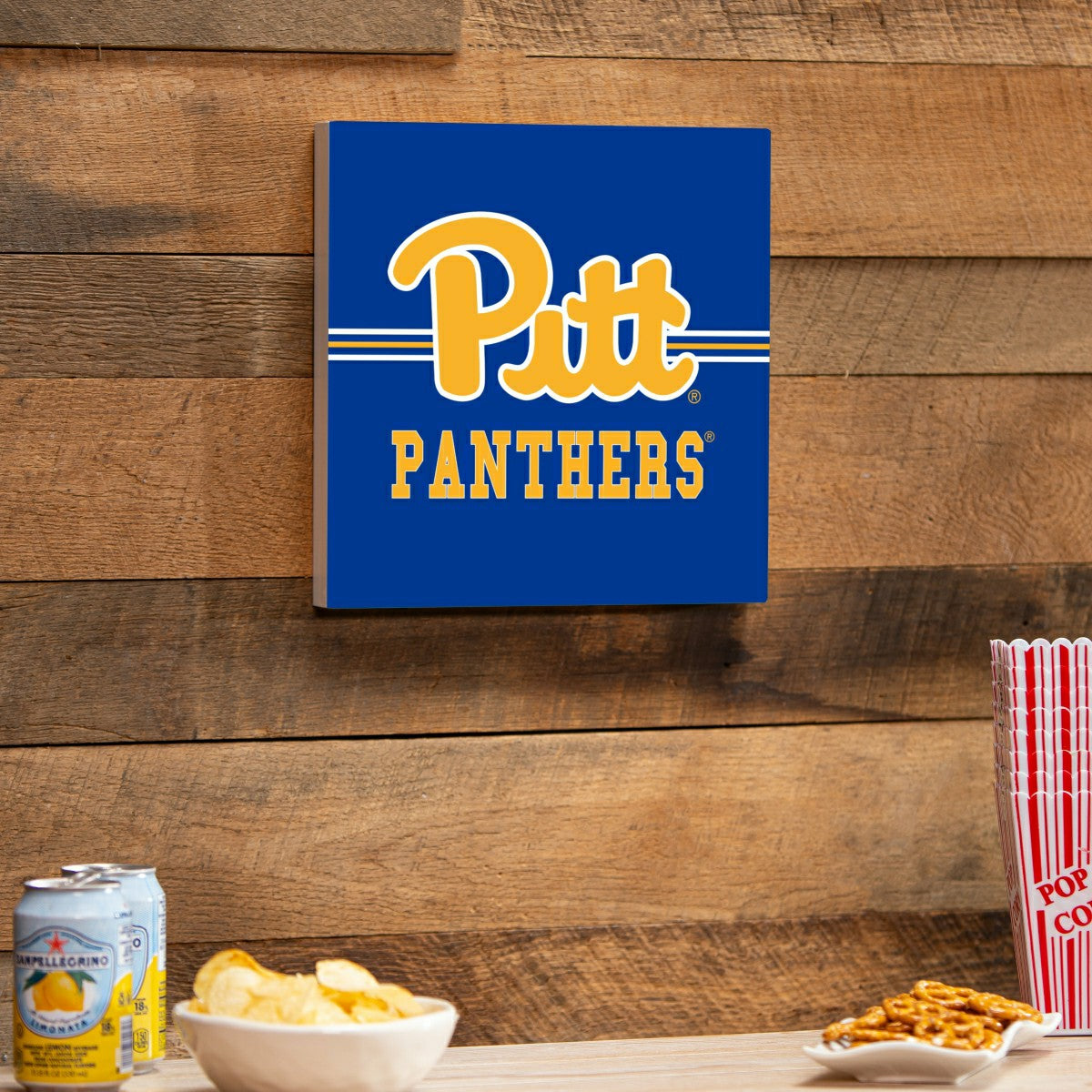 University of Pittsburgh Wood Wall Sign, 12x12