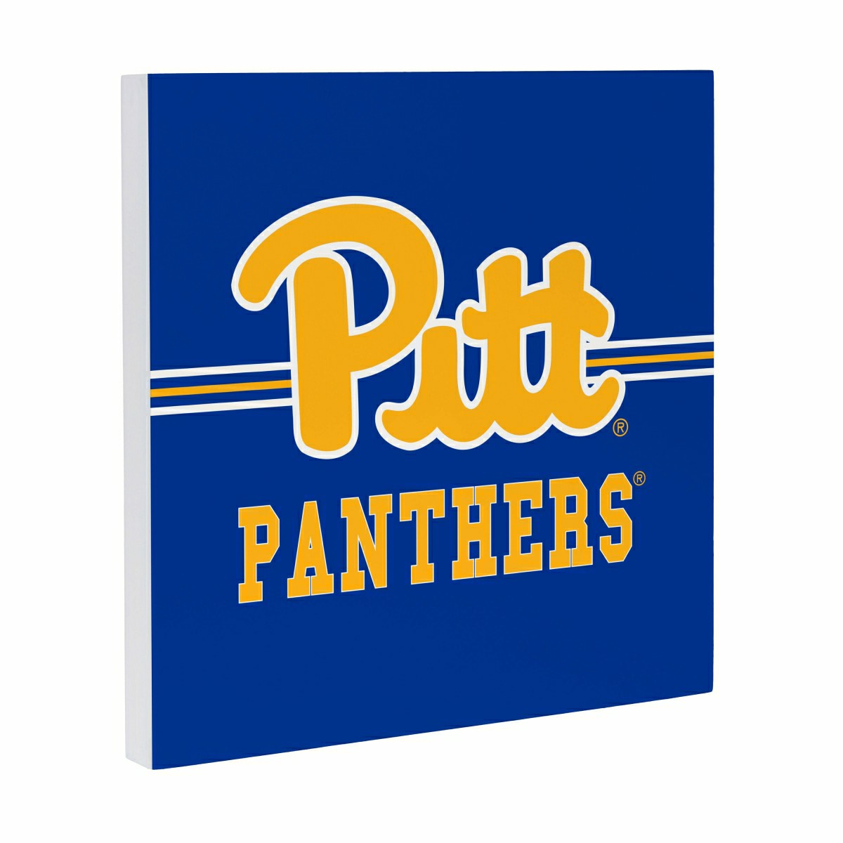 University of Pittsburgh Wood Wall Sign, 12x12