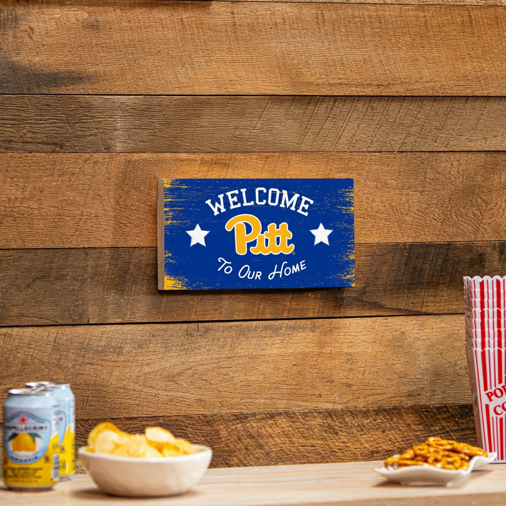 University of Pittsburgh Wood Wall Sign, 6x11