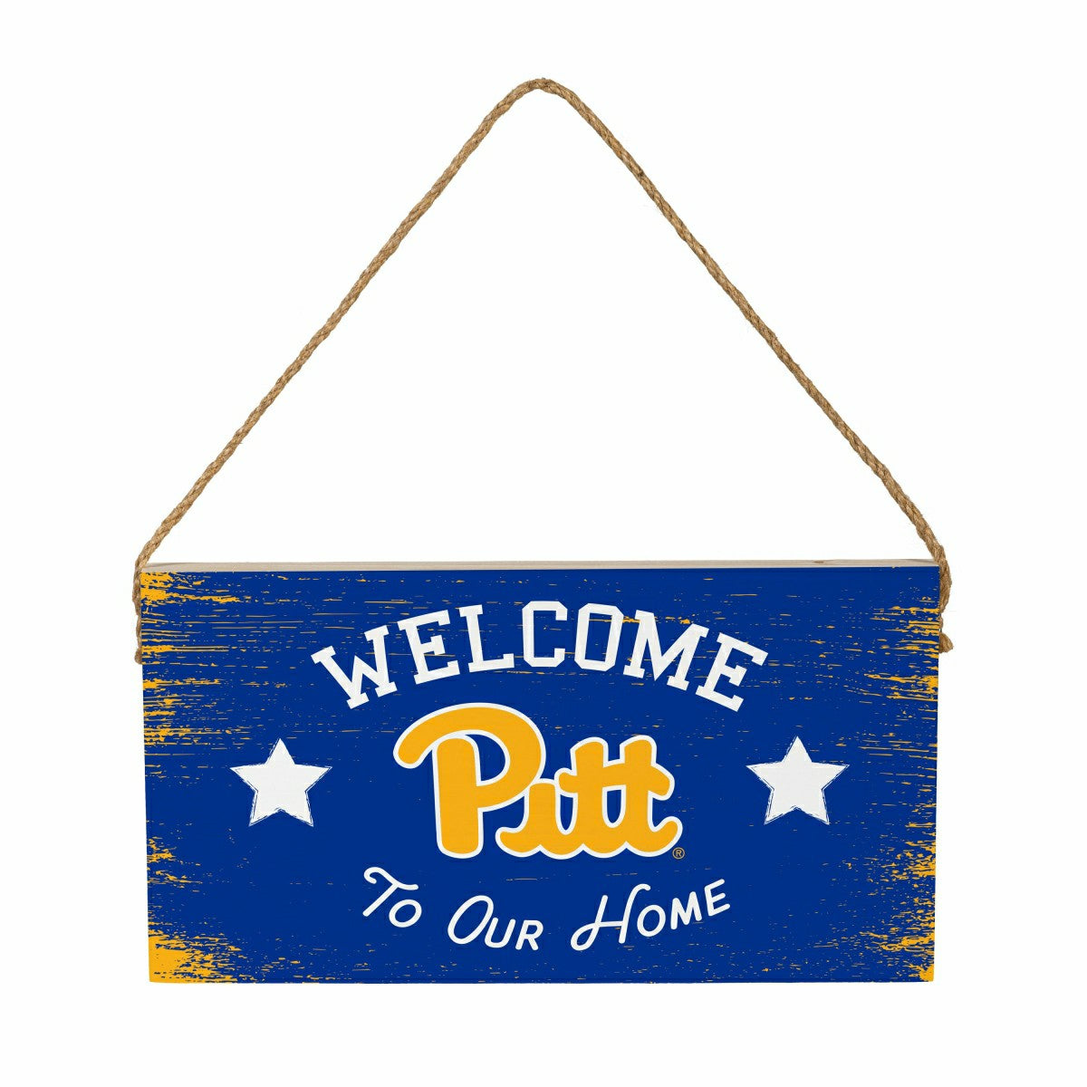 University of Pittsburgh Wood Wall Sign, 6x11