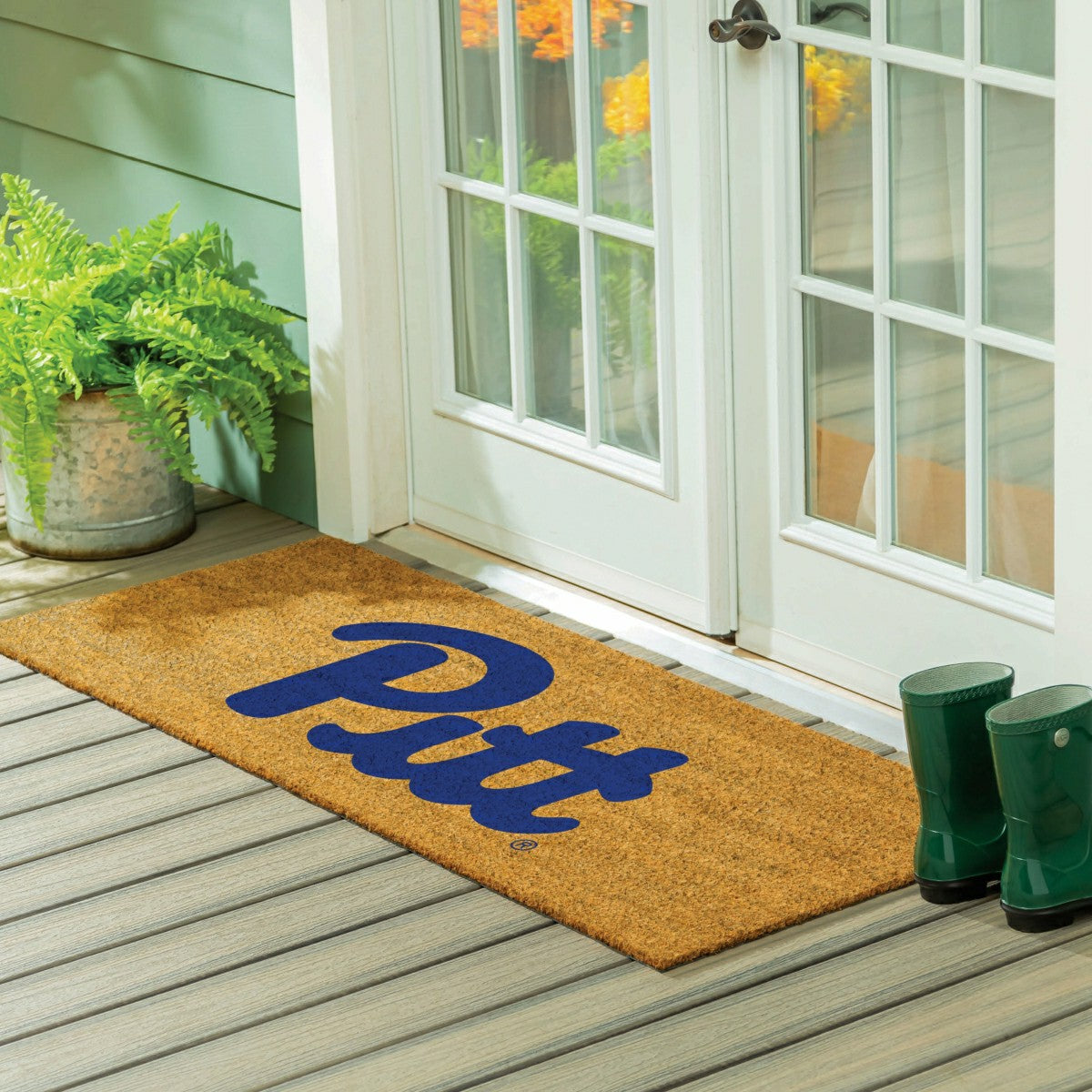 University of Pittsburgh Extra Large Full Color Coir Mat, 60"x24"