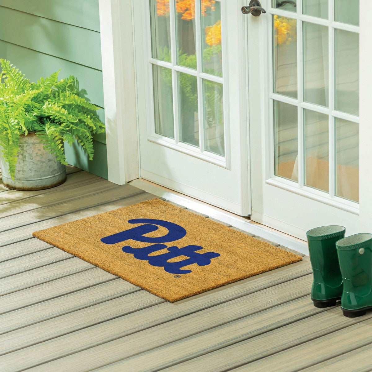 University of Pittsburgh Large Full Color Coir Mat, 36"x24"