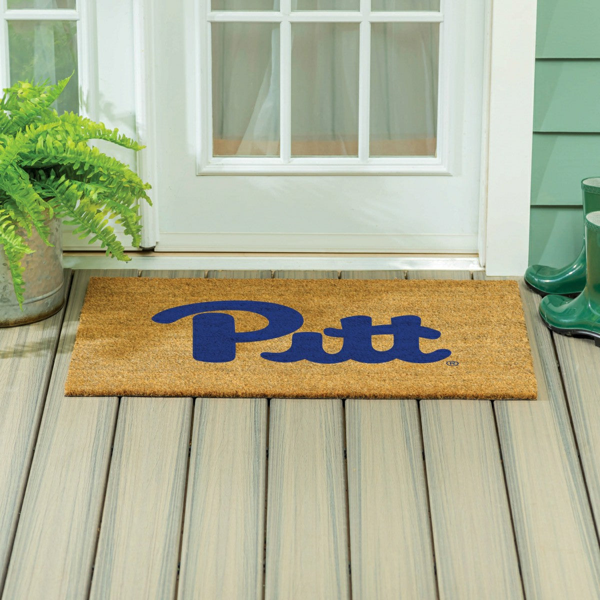 University of Pittsburgh Large Full Color Coir Mat, 36"x24"