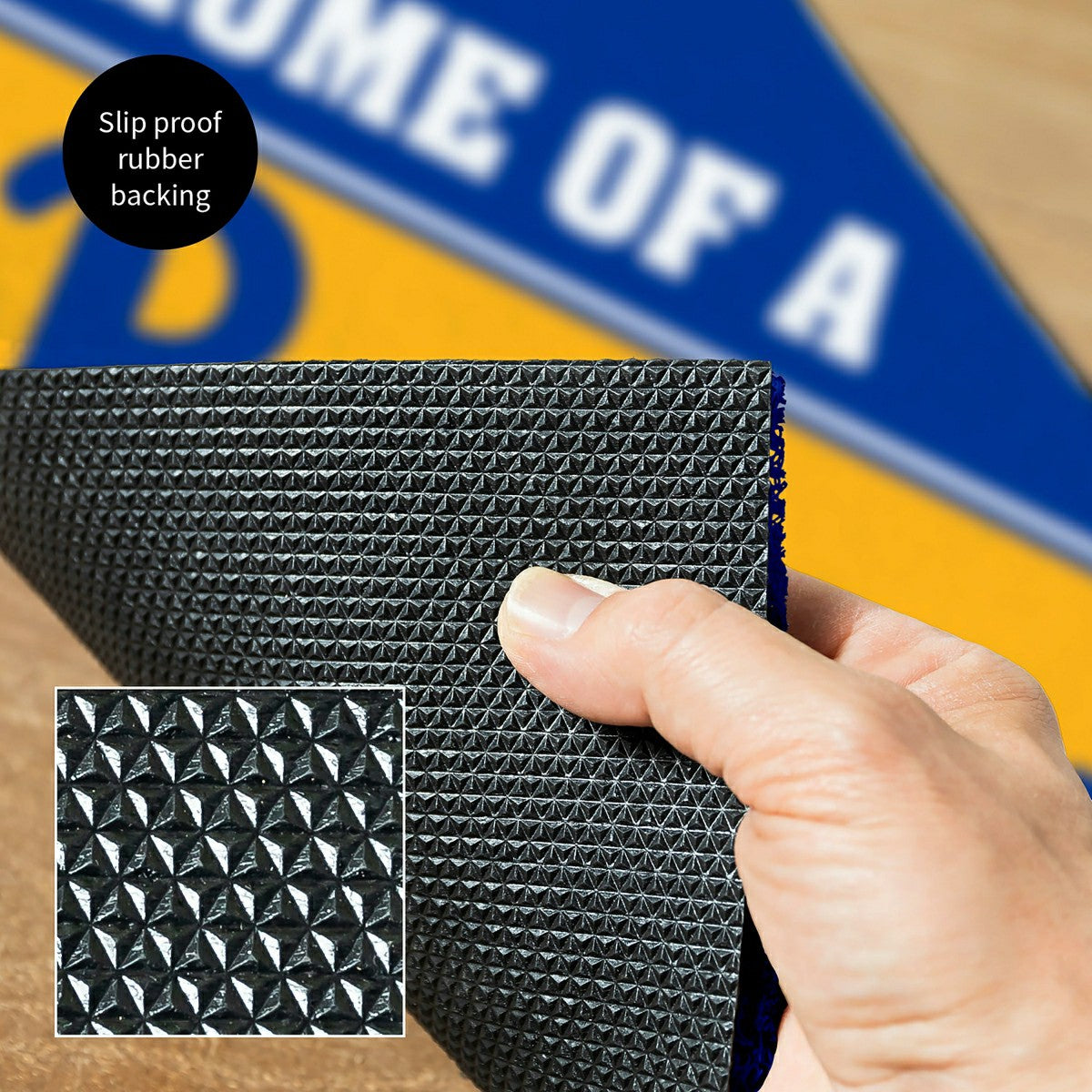 University of Pittsburgh, PVC Mat COLOR, Home of a Fan
