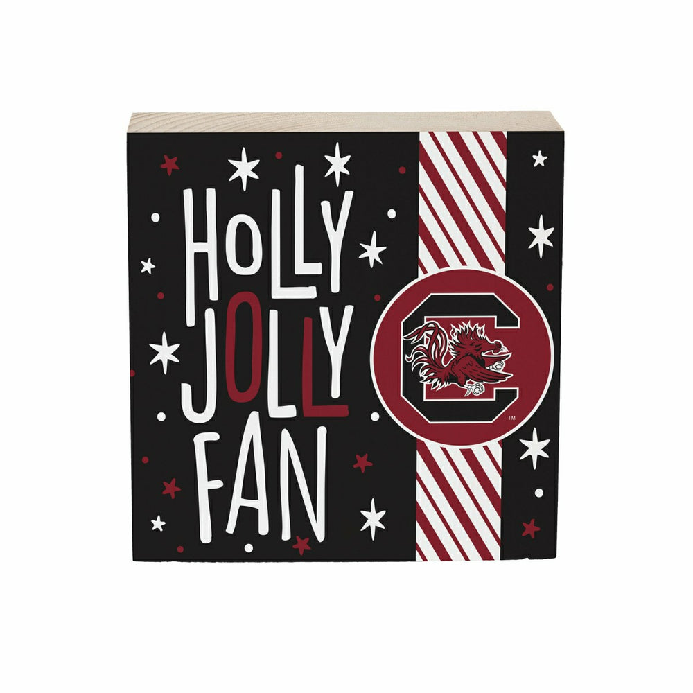 University of South Carolina Block, Holiday, 6x6