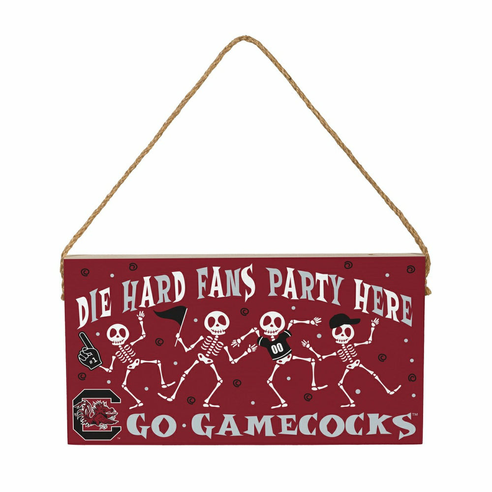 University of South Carolina Halloween Wood Wall Sign, 6x11
