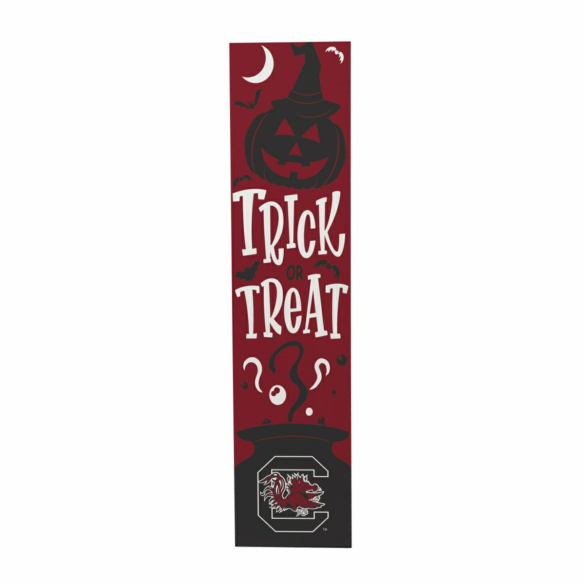 47" Double Sided Leaner, University of South Carolina, Halloween