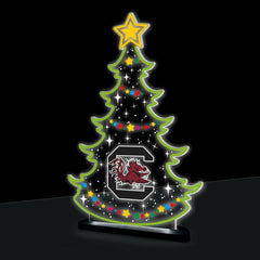 University of South Carolina College Holiday Tree Desklite LED Decor