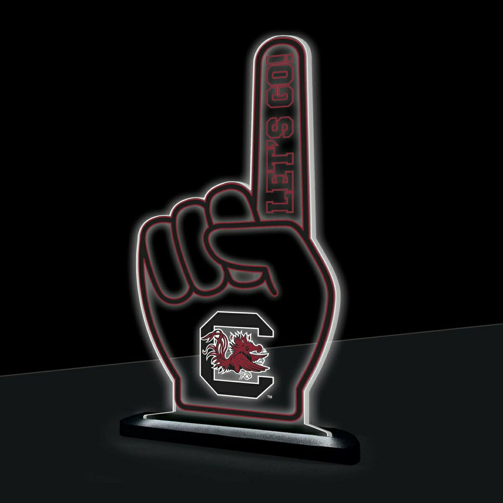 University of South Carolina College Foam Finger Desklite LED Decor