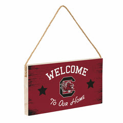 University of South Carolina Wood Wall Sign, 6x11