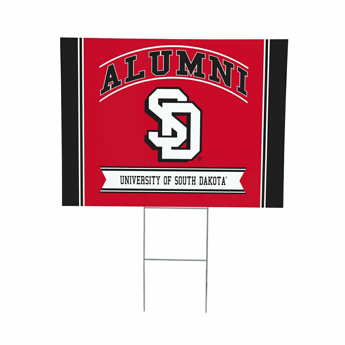 University of South Dakota Coroplast Yard Sign Alumni