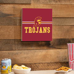 University of Southern California Wood Wall Sign, 12x12