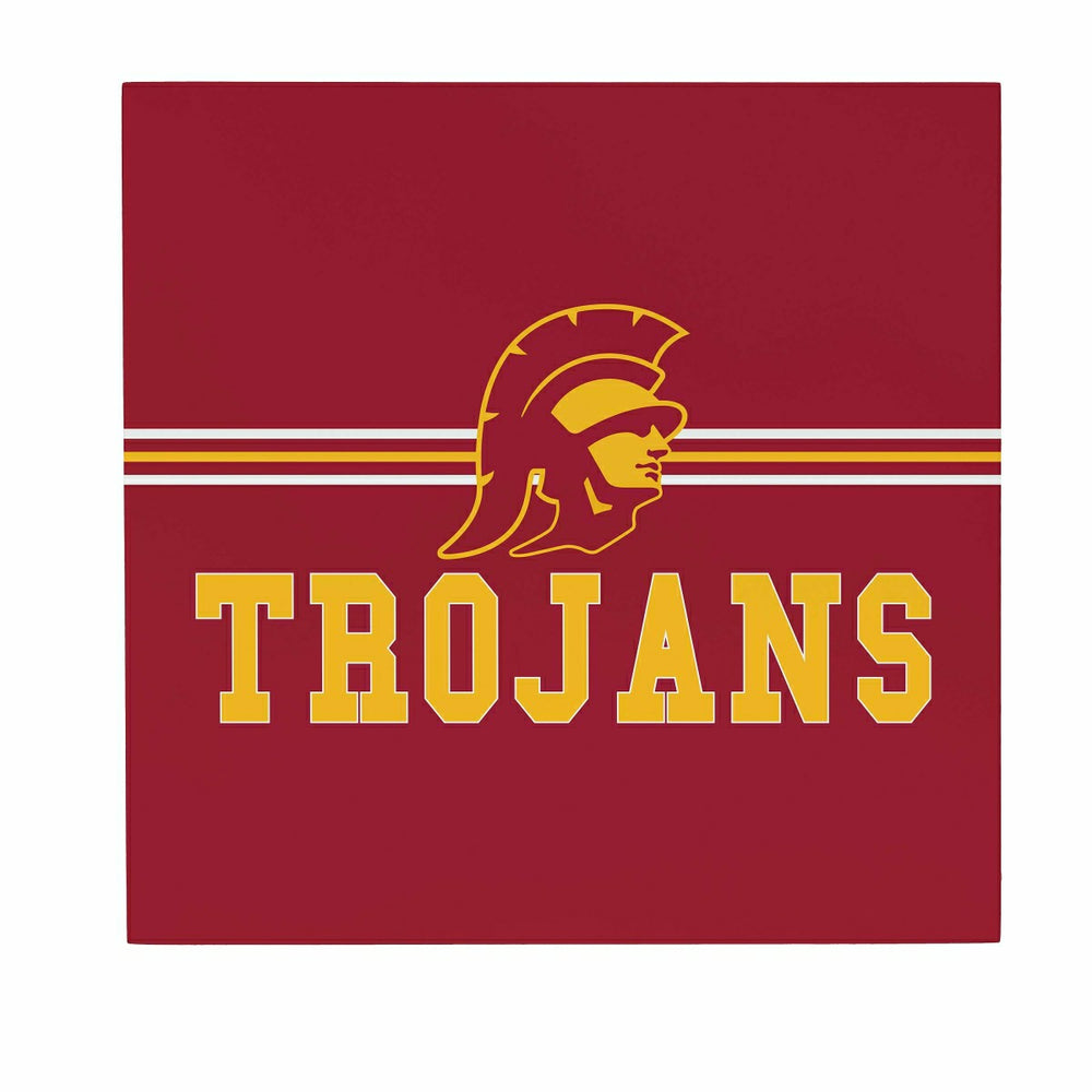 University of Southern California Wood Wall Sign, 12x12
