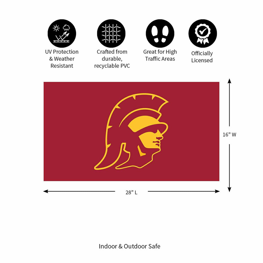 Full Color PVC Mat, 16" x 28", University of Southern California