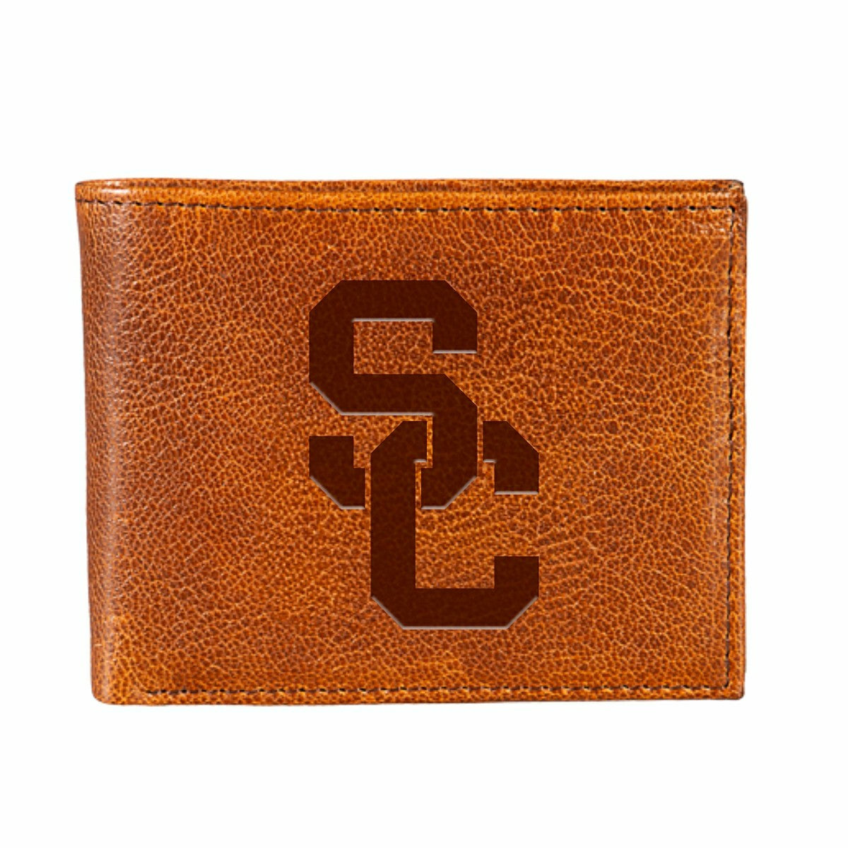 University of Southern California, Embossed Tumbled Leather Passcase B