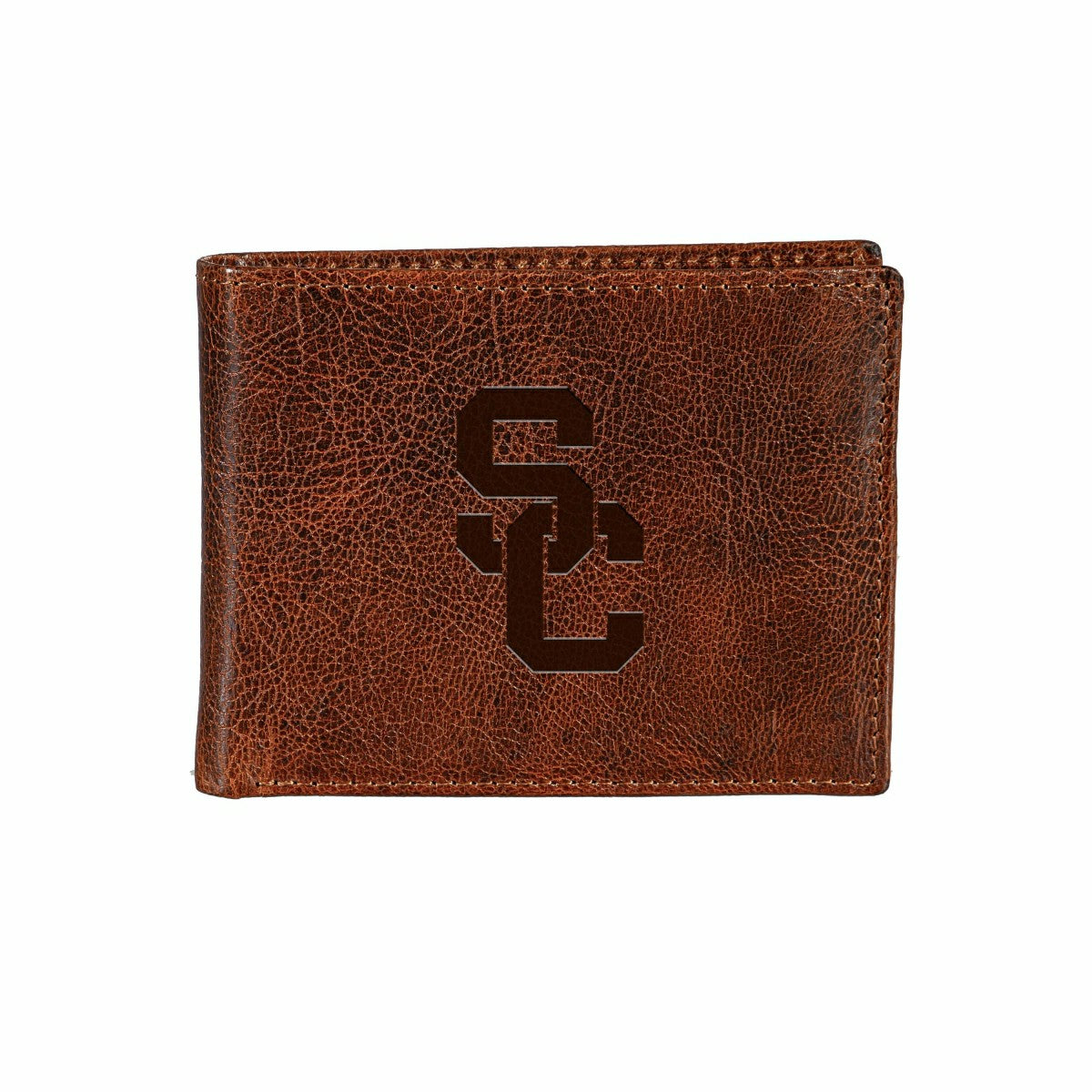 University of Southern California, Embossed Tumbled Leather Passcase B