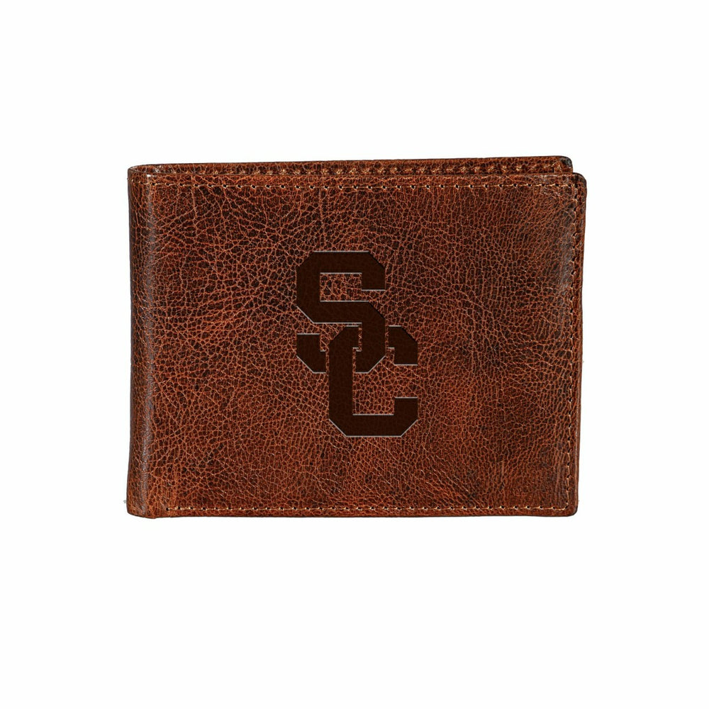 University of Southern California, Embossed Tumbled Leather Passcase B