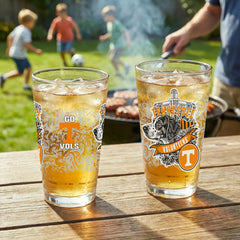 University of Tennessee 16oz Glass pint, Set of 2