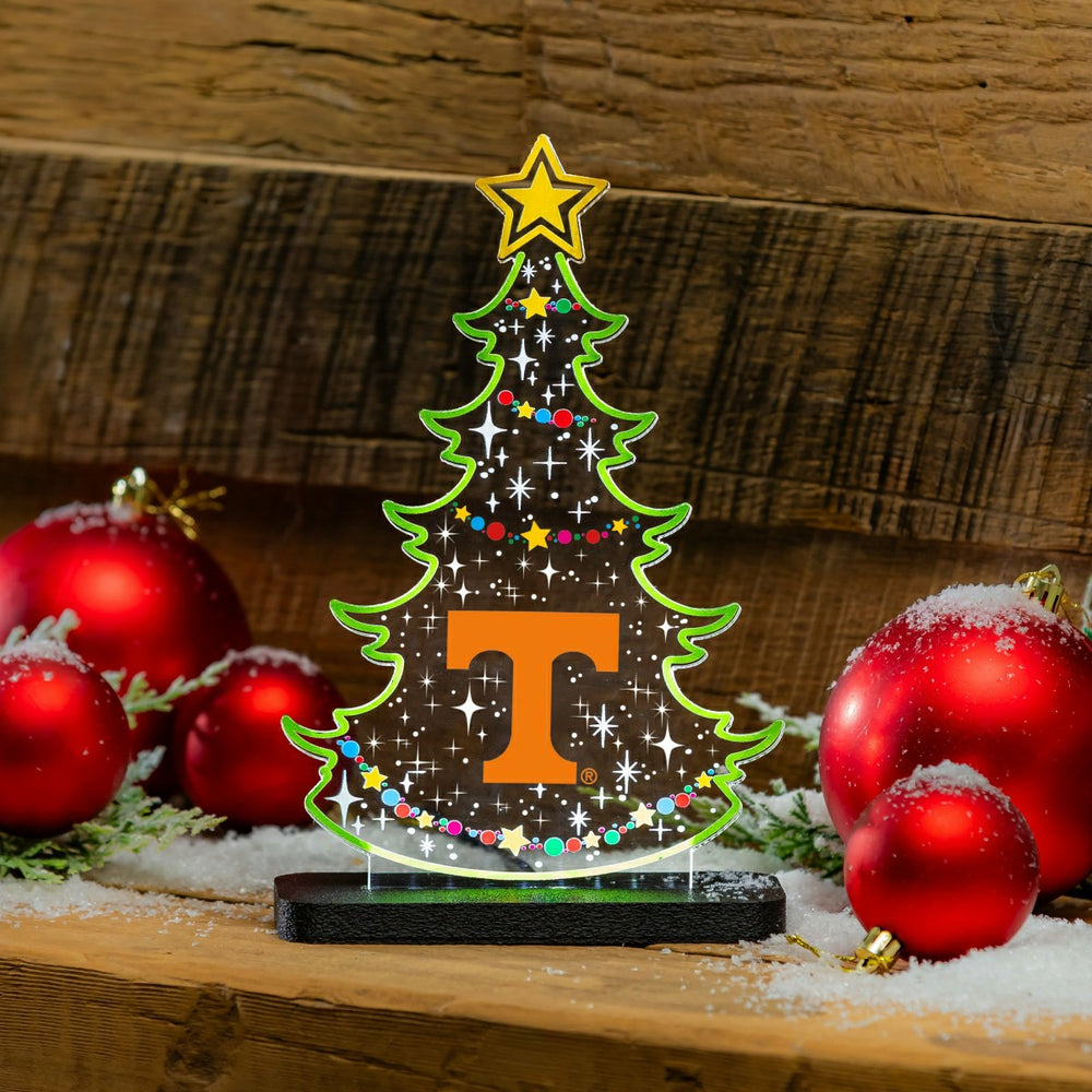 University of Tennessee College Holiday Tree Desklite LED Decor