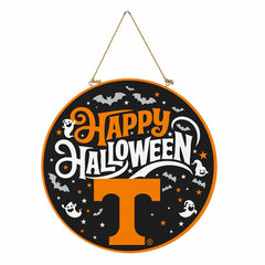 University of Tennessee Halloween Round Door Décor with Hanging Rope,