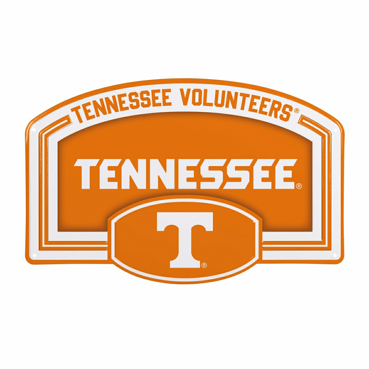 University of Tennessee USA Embossed Steel Wall Sign, 11" x 17"