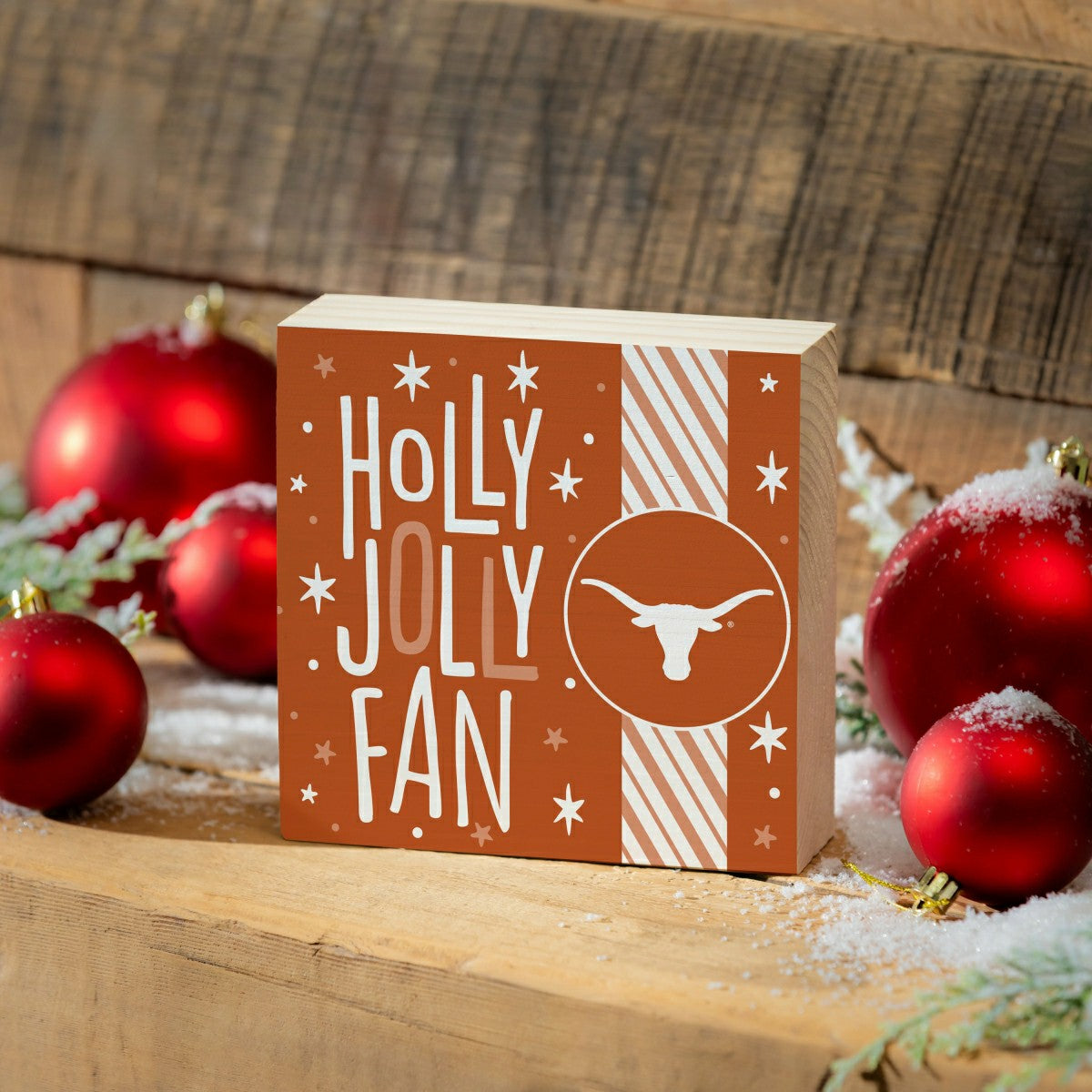 University of Texas Block, Holiday, 6x6