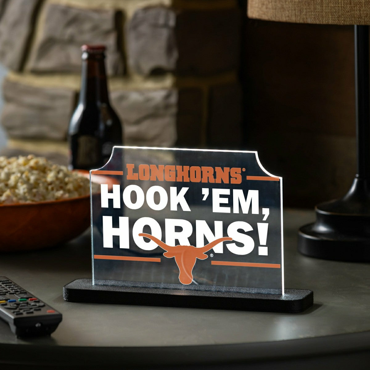 University of Texas College Rectangle Desklite LED Decor