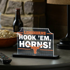 University of Texas College Rectangle Desklite LED Decor