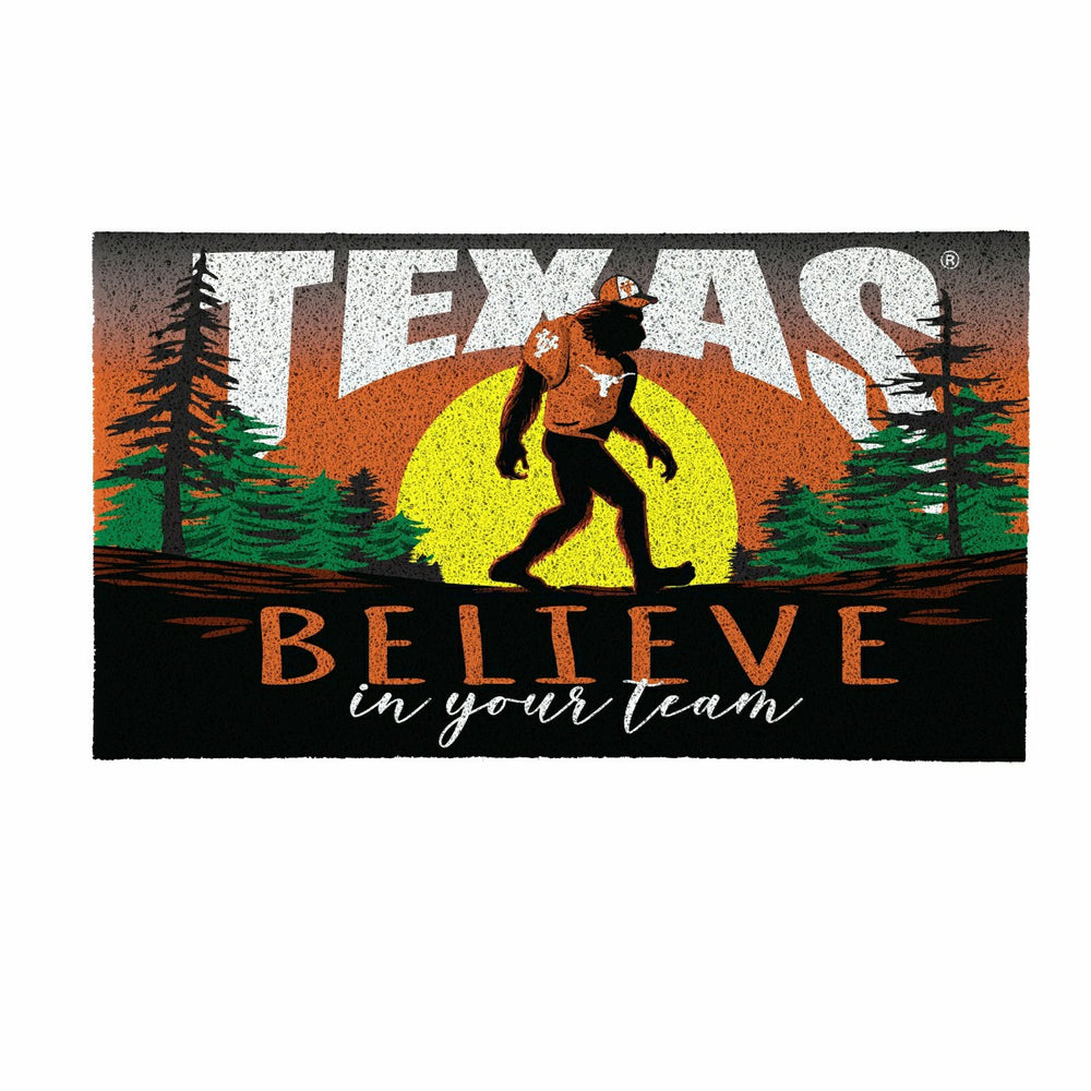 University of Texas Bigfoot PVC Mat, 28"x16"