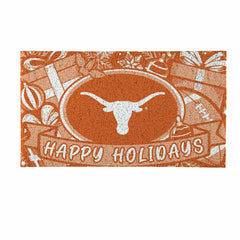 University of Texas Holiday PVC Mat, 28"x16"