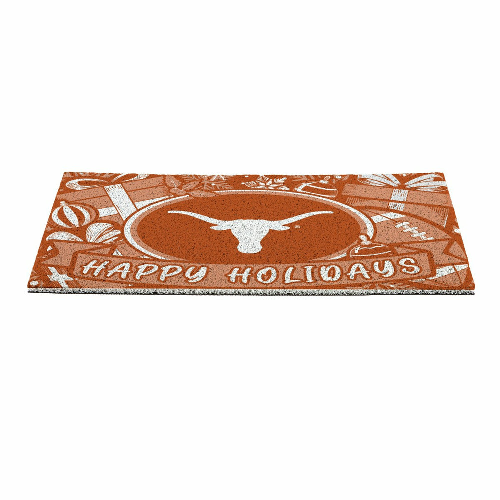 University of Texas Holiday PVC Mat, 28"x16"
