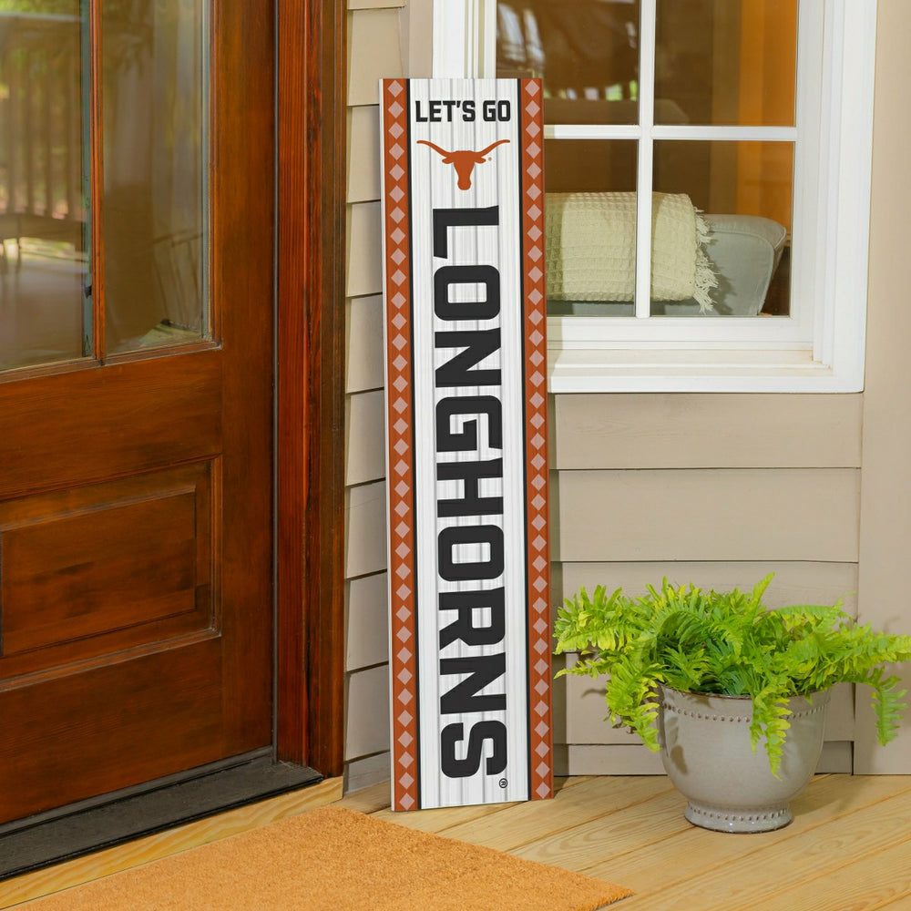 47" Double Sided Leaner, University of Texas, Christmas