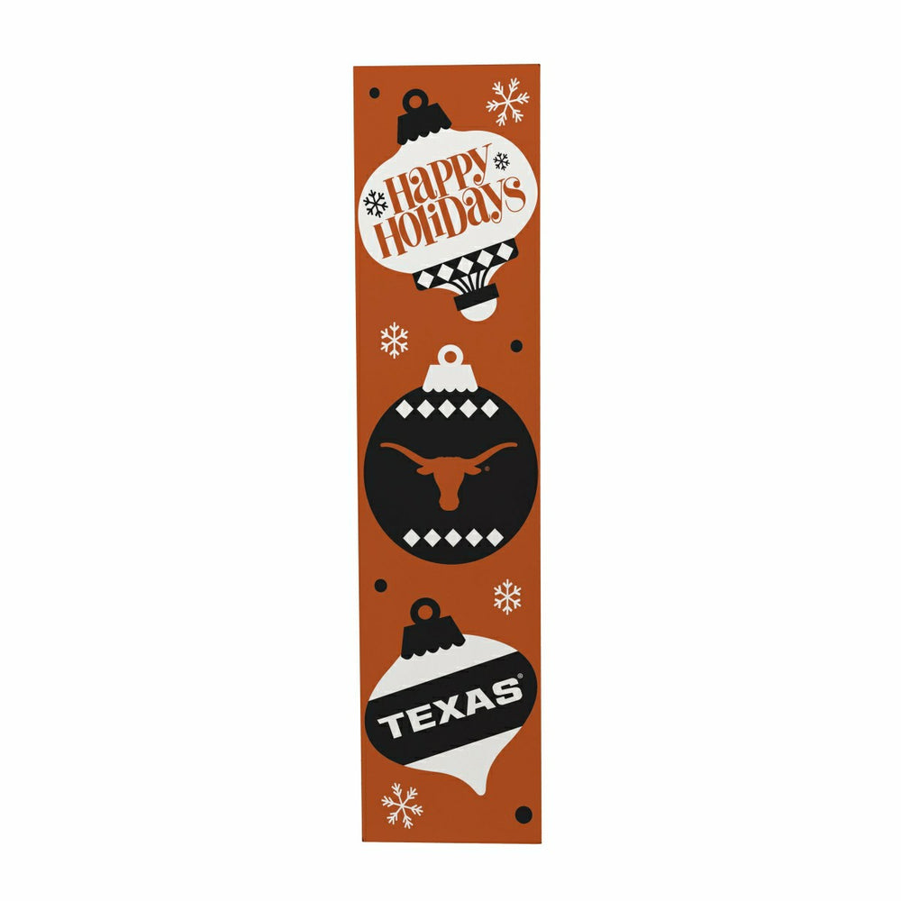47" Double Sided Leaner, University of Texas, Christmas