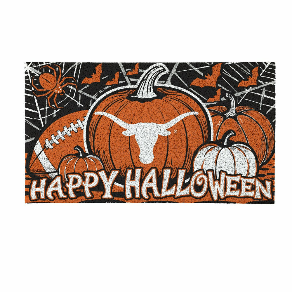 University of Texas Halloween PVC Mat, 28"x16"