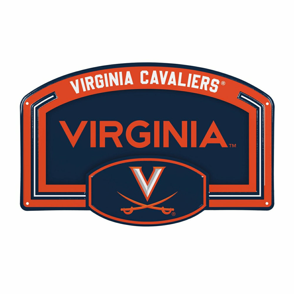 University of Virginia USA Embossed Steel Wall Sign, 11" x 17"