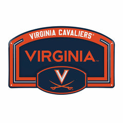 University of Virginia USA Embossed Steel Wall Sign, 11" x 17"