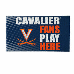 University of Virginia Fan Mat, 28"x16"