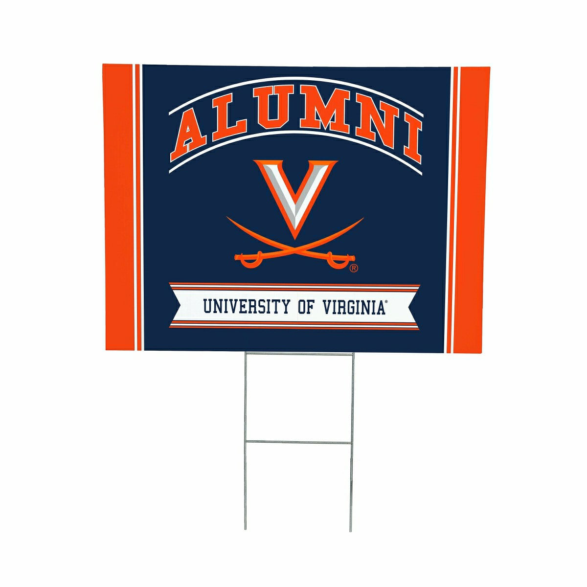 University of Virginia Coroplast Yard Sign Alumni