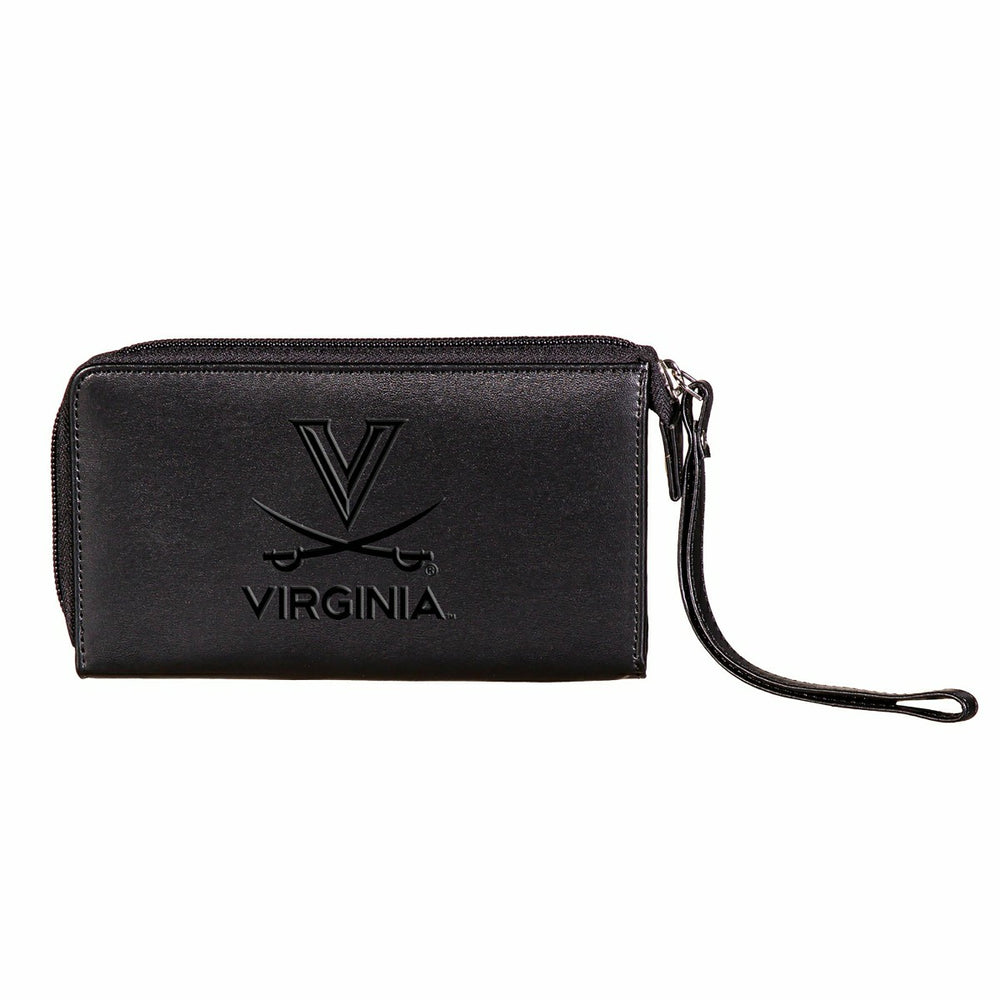 Wristlet Wallet, Black, University of Virginia