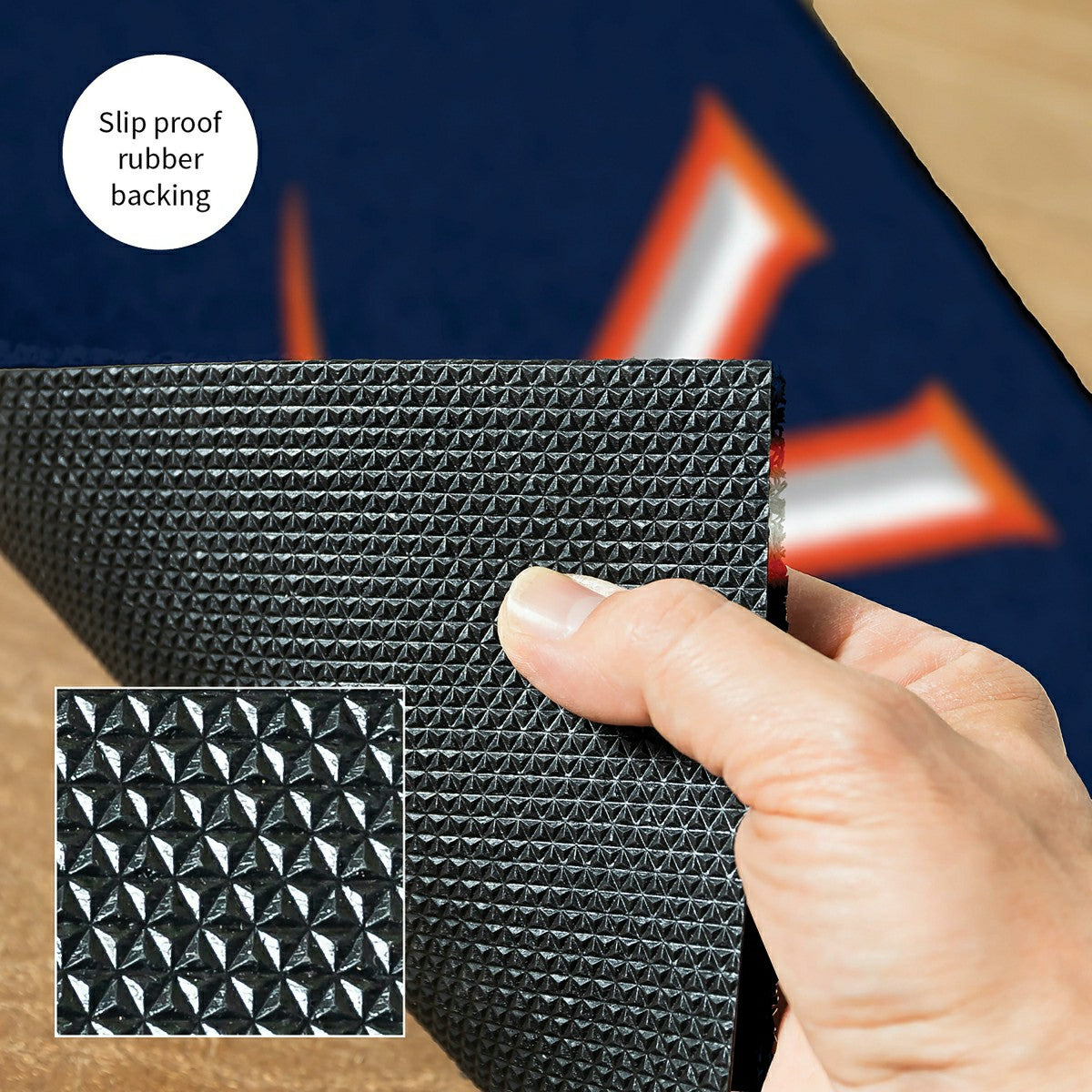 Full Color PVC Mat, 16" x 28", University of Virginia