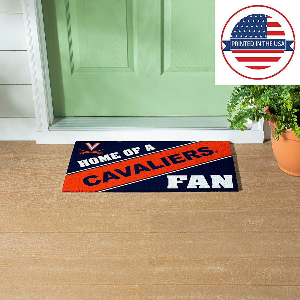 University of Virginia, PVC Mat COLOR, Home of a Fan