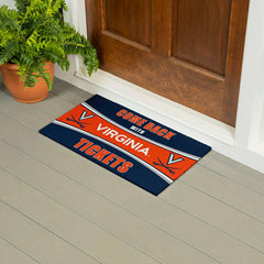 28" x 16" PVC Trapper Mat, Come Back with Tickets, University of Virgi