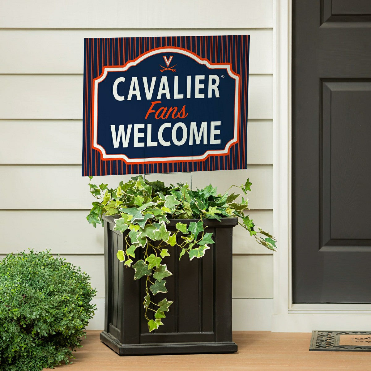 University of Virginia Coroplast Yard Sign, "Fans Welcome"
