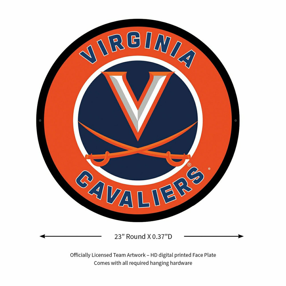 LED Wall Decor, Round, University of Virginia