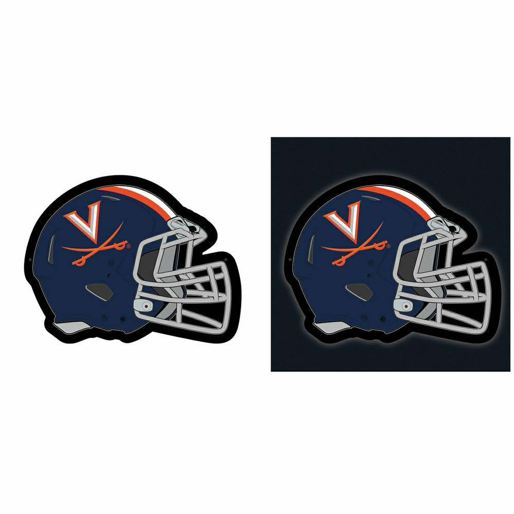 LED Wall Decor, Helmet, University of Virginia