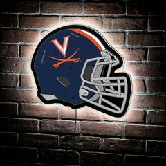 LED Wall Decor, Helmet, University of Virginia
