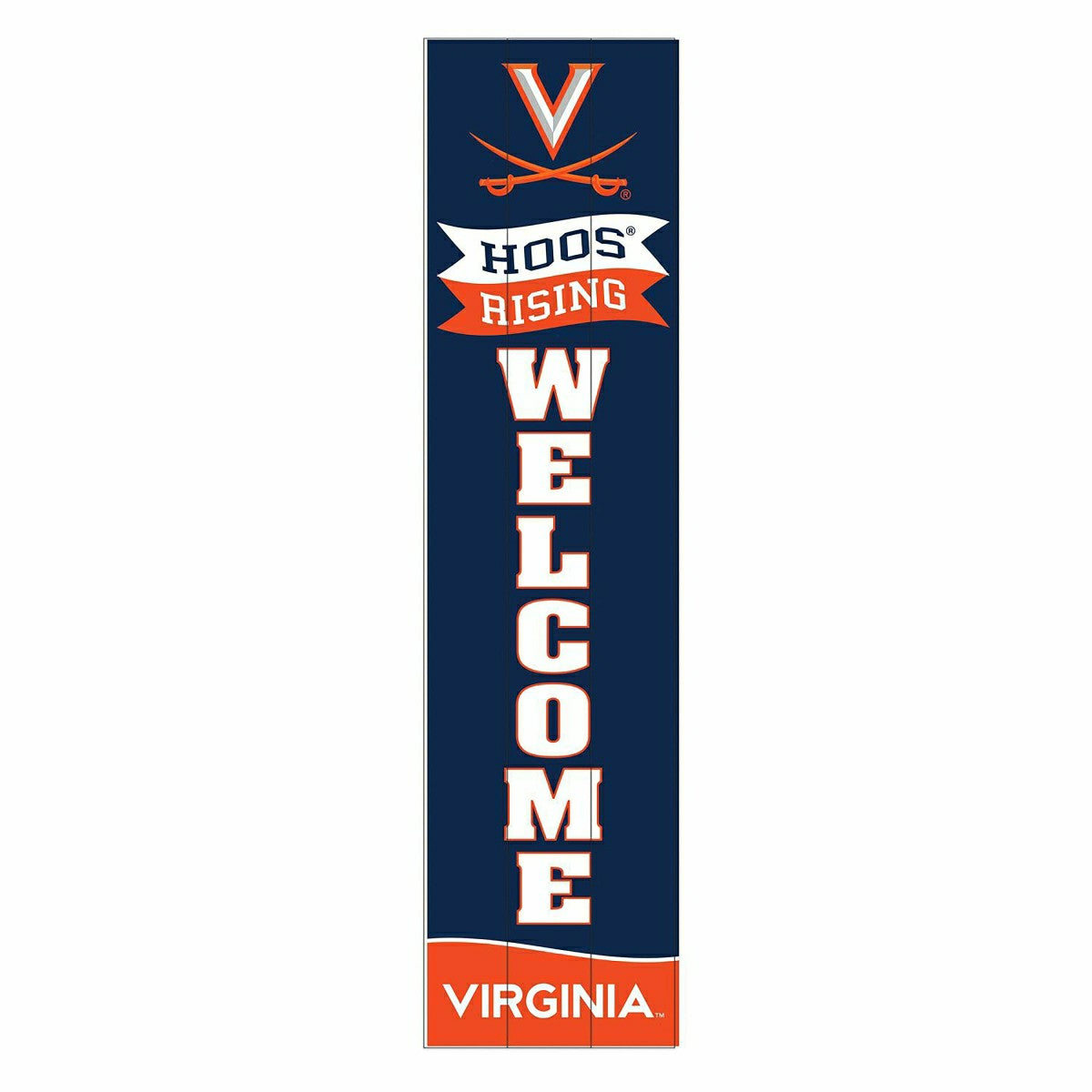 University of Virginia Large Single Sided Leaner, 46"