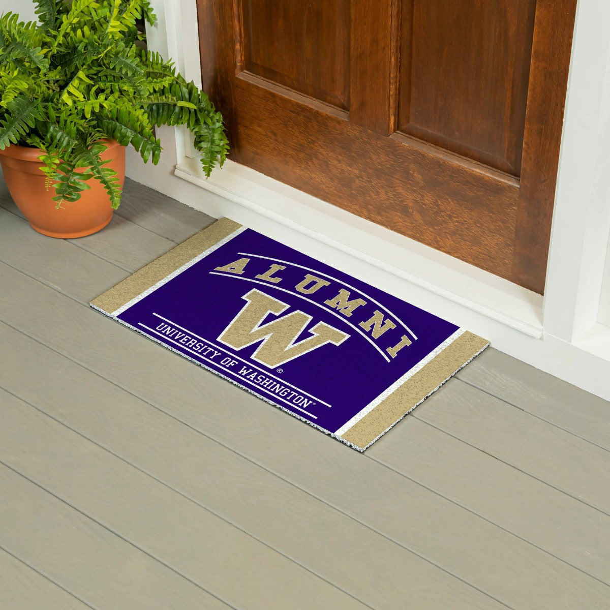 University of Washington Alumni Mat, 28"x16"