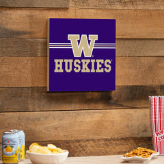 University of Washington Wood Wall Sign, 12x12